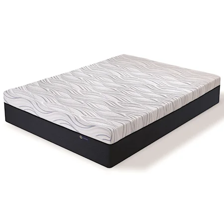 Twin Extra Long 12" Med Firm Gel Memory Foam Mattress